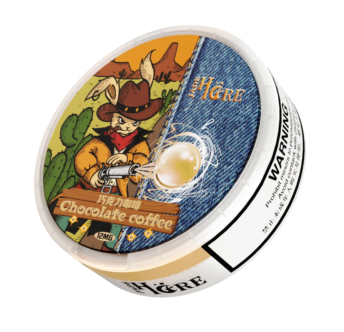 Chocolate Coffee BLAST Capsule Nicotine Pouches can