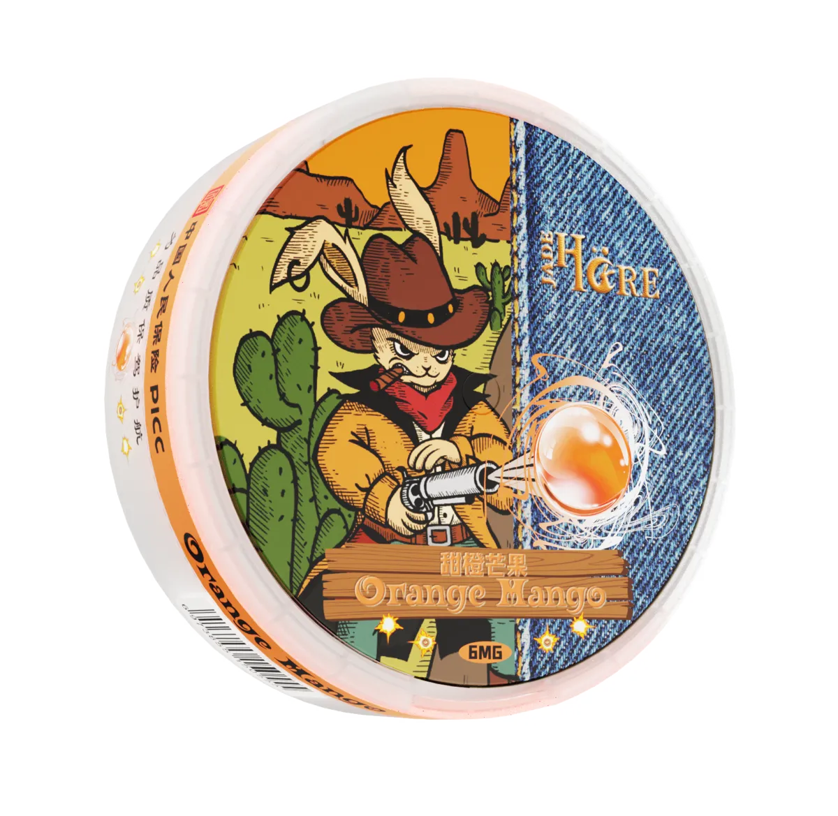 Orange Mango BLAST Capsule Nicotine Pouches can
